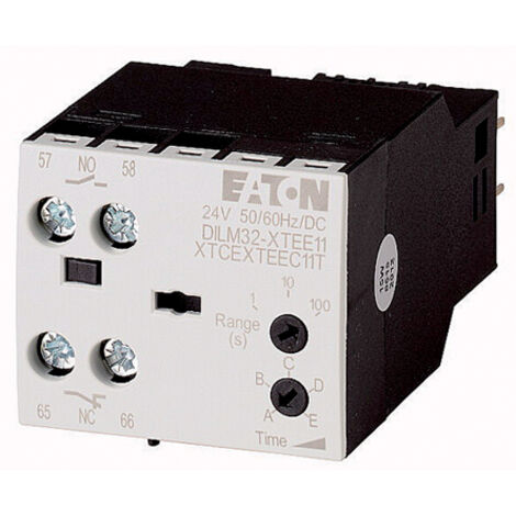 Module de temporisation 100-130VAC 0 5-10s retardé à la chute EATON DILM32-XTED11-10(RAC130)