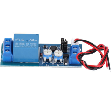 Module de Temporisation Réglable, Carte à Cycle Infini avec Modes de Temporisation Unique pour Contrôle 12V