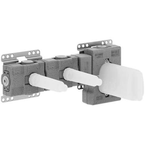 Module de thermostat encastré Dornbracht avec 2 vannes,