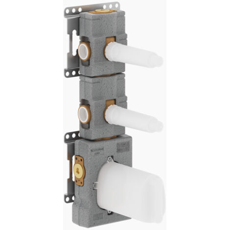 Module de thermostat encastré xTOOL de Dornbracht avec 2 vannes,