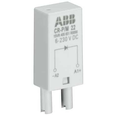 Module débrochable Cr-M Circuit RC 6-24VAC 1SVR405653R0000 ABB 240565300
