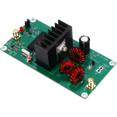 Module d'émetteur radio QRP CW 10W 13.56MHz avec carte amplificateur de puissance sans fil, tension 8‑15V, modèle XR‑106