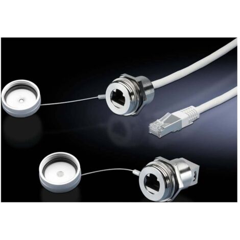 Module d'encastrement RJ45 Rittal 2482.730 laiton 1 pc(s)