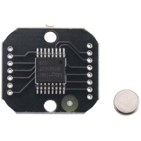 Module D'Encodeur Magnétique MT6835 Moteur Sans Balais PWM/SPI L'Encodeur 21 Bits Peut Remplacer AS5048