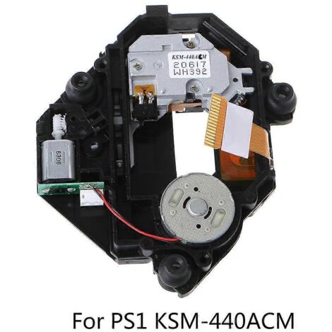 - Module d'entraînement de lentille de lecteur de disque laser KSM-440ACM de remplacement pour PS1
