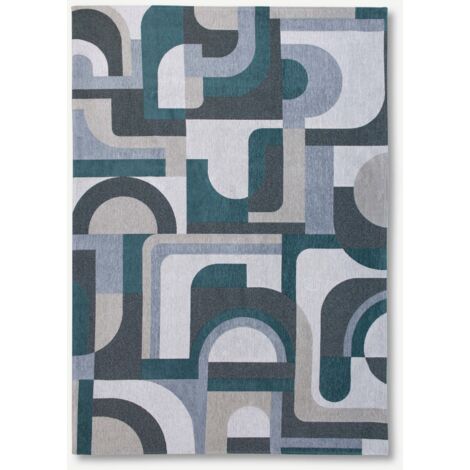 Module design - Tapis géométrique Nuance - Morris Green - 240 x 340 CM