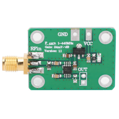 Module Détecteur Logarithmique Haute Fréquence AD8310 1440 MHz pour Mesure Puissance RF