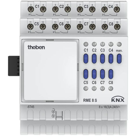 Module d'extension 8 contacts RME 8 S KNX THEBEN 4930225