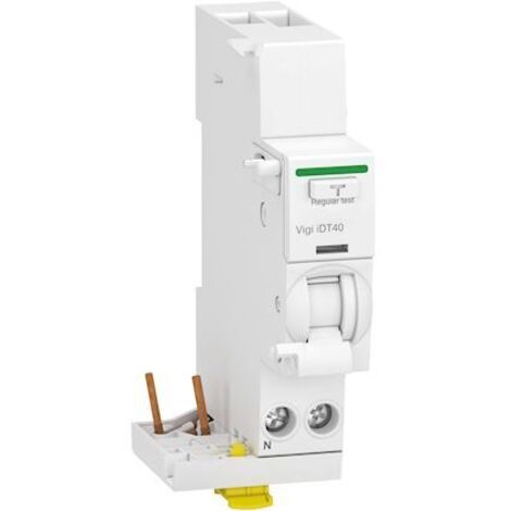 module différentiel vigi - idt40 - 2 pôles - 25a - 300 ma - type asi - schneider electric a9y65625