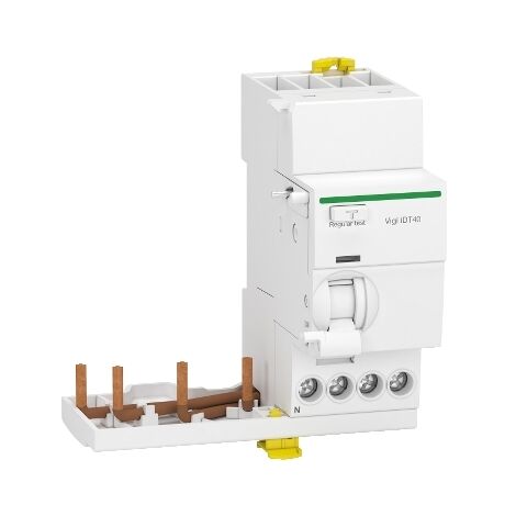module différentiel vigi - idt40 - 4 pôles - 25a - 30 ma - type asi - schneider electric a9y64725