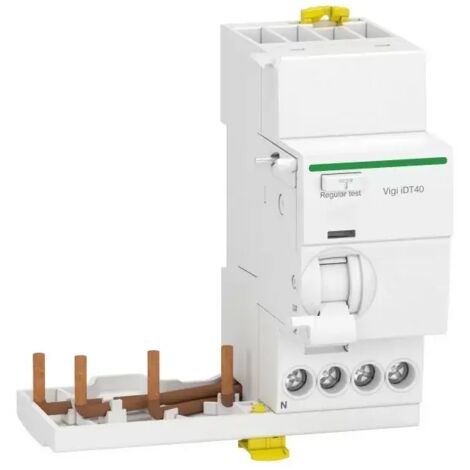 module différentiel vigi - idt40 - 4 pôles - 40a - 300 ma - type asi - schneider electric a9y65740