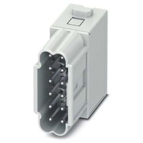 Module d'insert contact Phoenix Contact série HC-M-12, 12 contacts , 10A, Mâle ( Prix pour 1 )