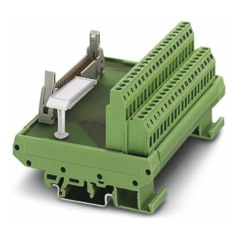 Module d'interface HE10 10 Contacts, Mâle, Montage sur Rail DIN ( Prix pour 1 )