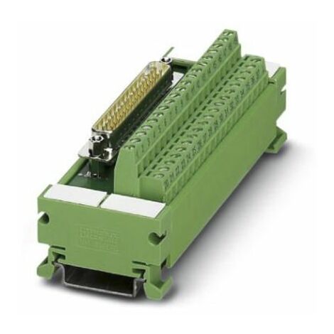 Module d'interface Sub-D 50 Contacts, Mâle, Montage sur Rail DIN ( Prix pour 1 )