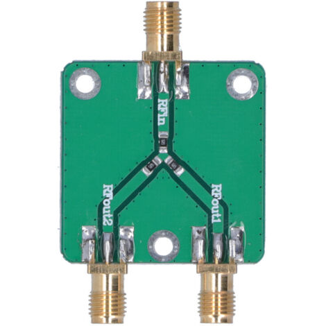 Module Diviseur RF DC‑5G 6dB 1 vers 2, Répartiteur Micro‑Onde Haute Performance pour Signaux Radio Fréquence