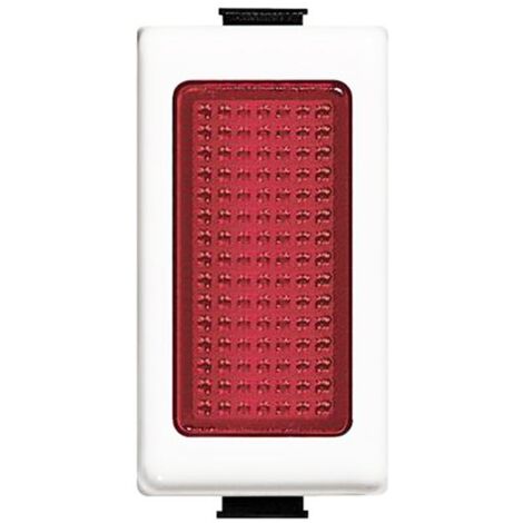 Module douille en verre rouge Bticino Matix AM5060R