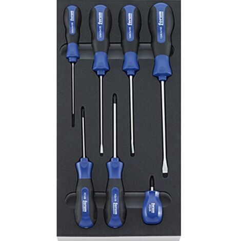 Module d'outillage Tournevis, Type : Fente/PZ, Dimensions 1/3