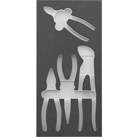 Module d'outils 1/3 vide pour pince FORTIS