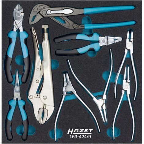 Module d'outils 163-424/9, ensemble de 9 outils