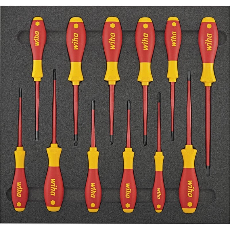 Module d'outils 2/3 tournevis VDE slim Wiha