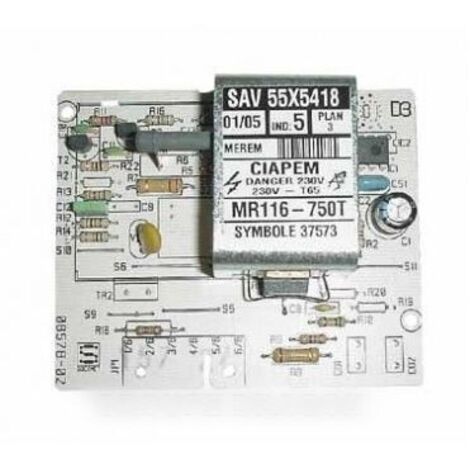 module electronique mr116 br 55x5418 pour lave linge BRANDT
