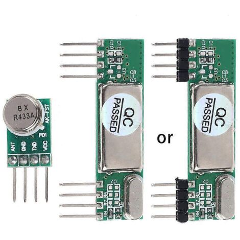 Module Émetteur-Récepteur 433MHz Haute Sensibilité pour Transmission et Réception