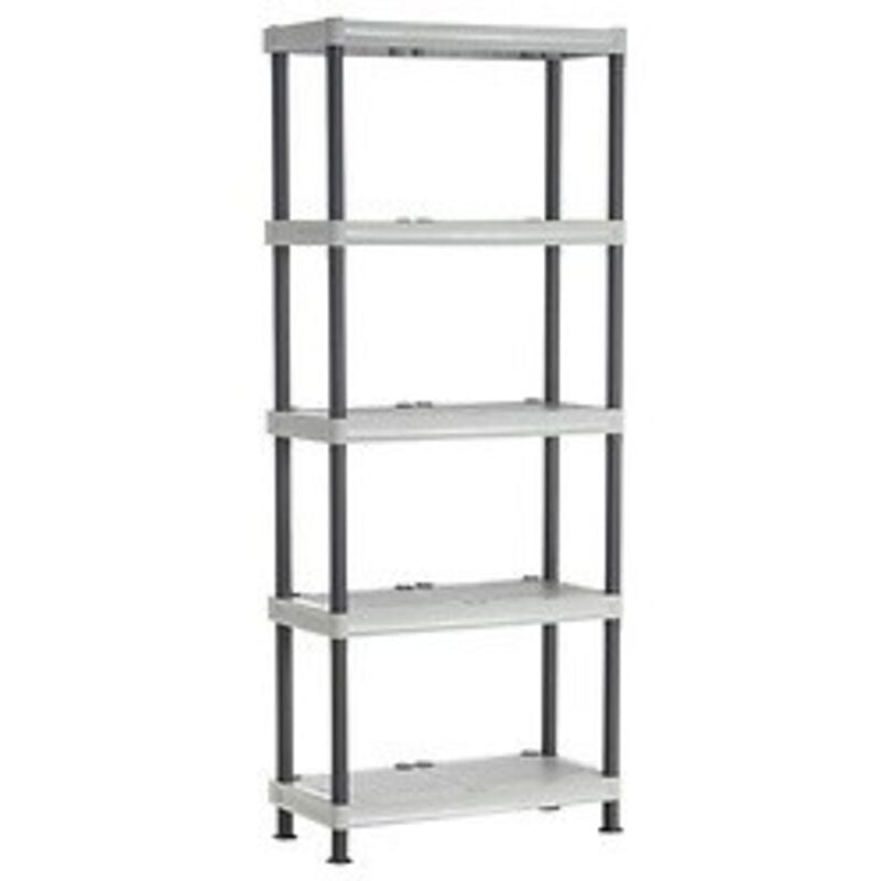 Module d'étagère en résine 70x35x172 cm.