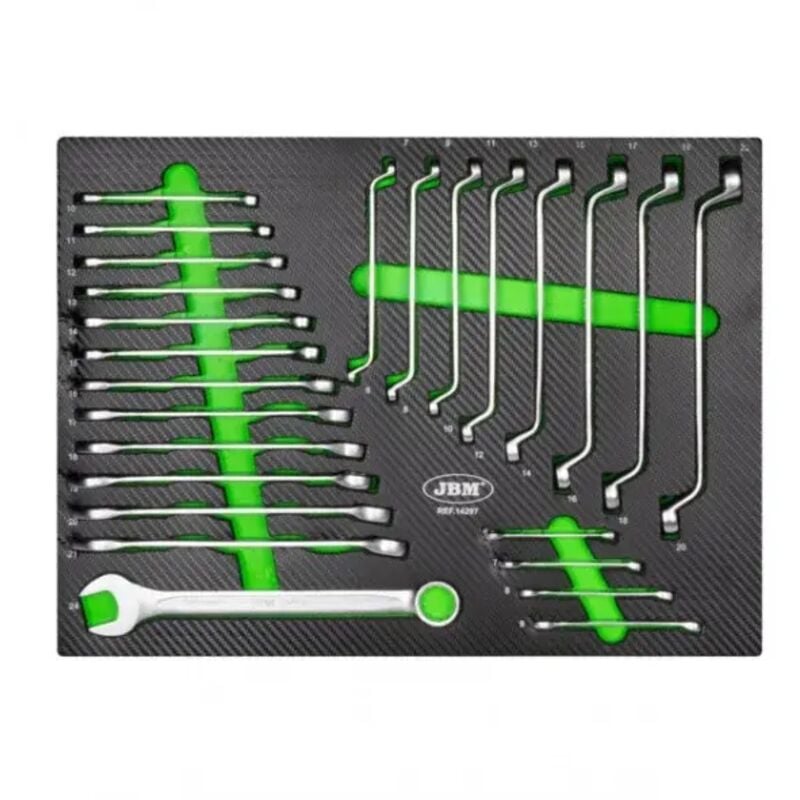 JBM - Module eva avec 25 boutons combinés et inclinés 14297