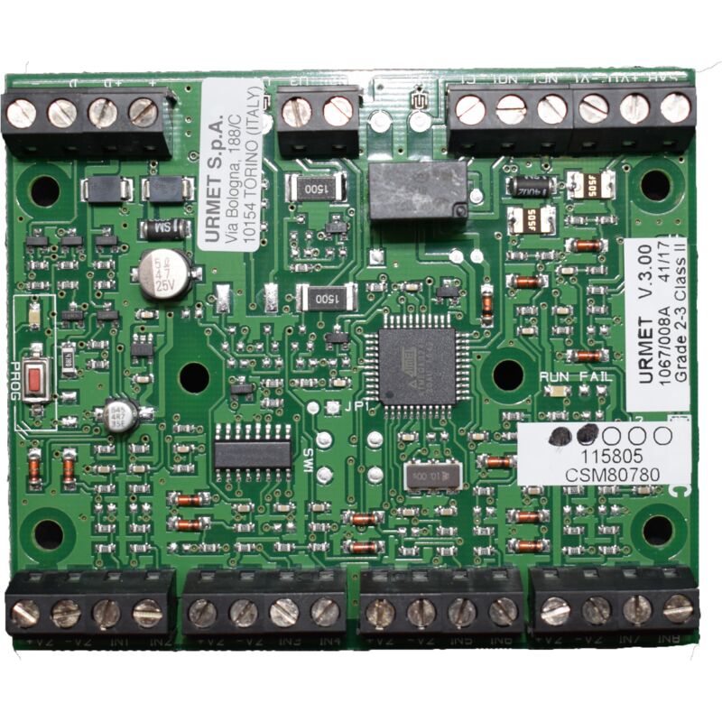 Urmet - Module d'expansion pour centrale avec 8 entrées et 3 sorties 1067/008A
