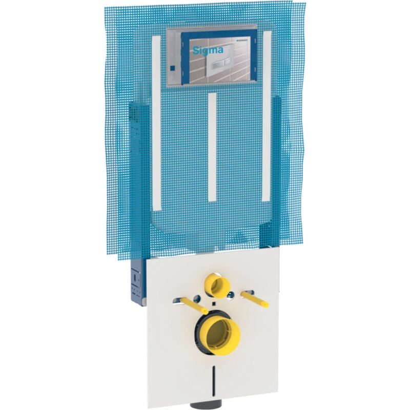 Kombifix Bâti-support pour wc suspendus avec réservoir Sigma 8 cm (110.790.00.1) - Geberit