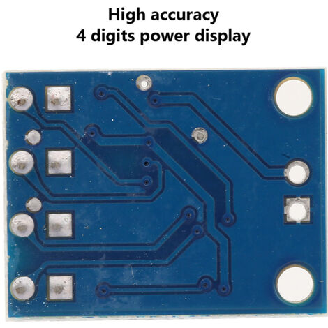 Module indicateur de capacité batterie 12V avec affichage 4 digits LED