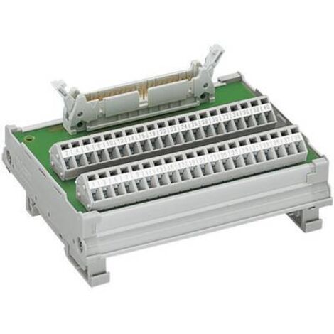 Module interface connecteur mâle selon DIN 41651 CAGE CLAMP® série 236 10 pôles WAGO 289-501 D28151