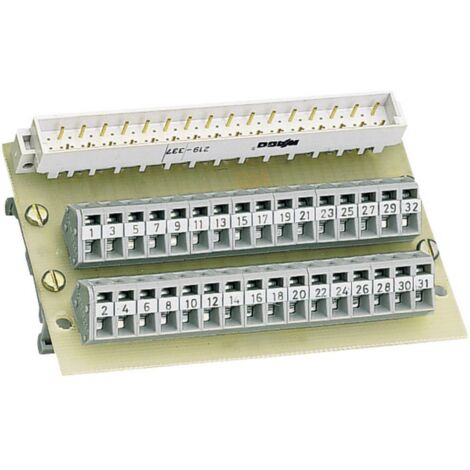 Module interface DIN 41612 forme C vertical CAGE CLAMP® série 236 64 pôles WAGO 289-422 D23015