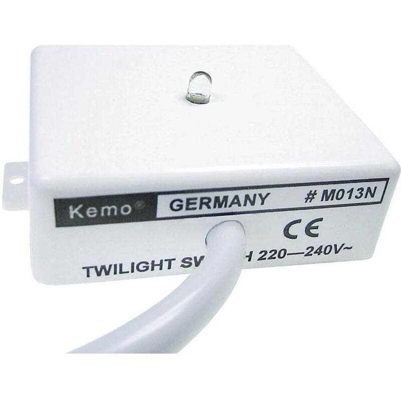 Interrupteur crépusculaire (kit monté) Kemo M013N 230 v/ac 1 pc(s)