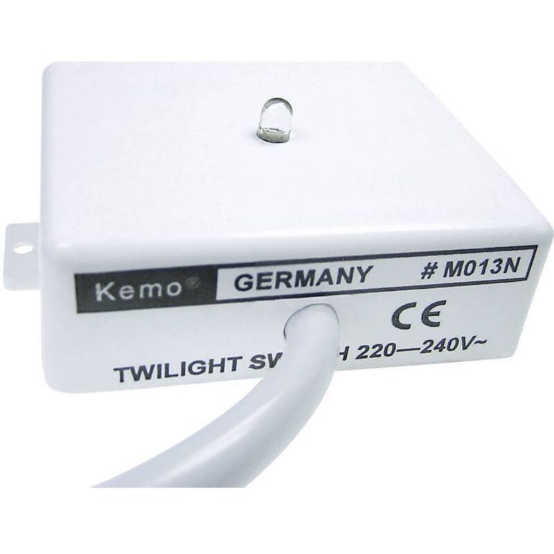 Module interrupteur crépusculaire Kemo M013N (kit monté) 220 - 240 v/ac puissance de sortie: 230 v - 3 a 1 pc(s)