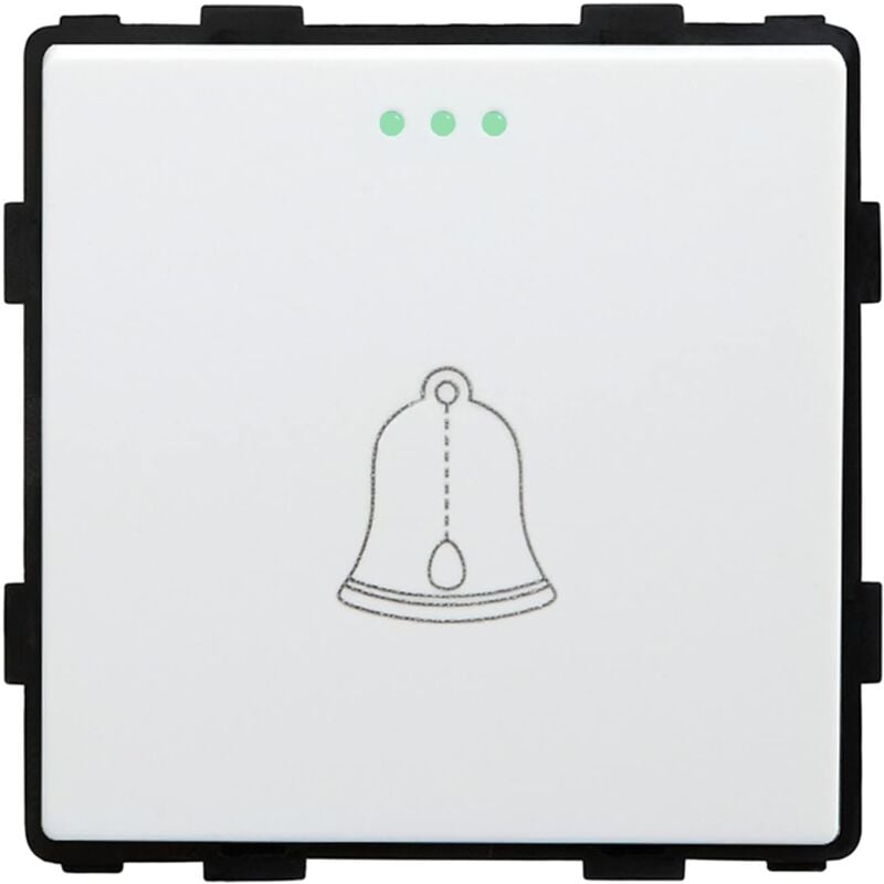 Module interrupteur de sonnerie mécanique blanc