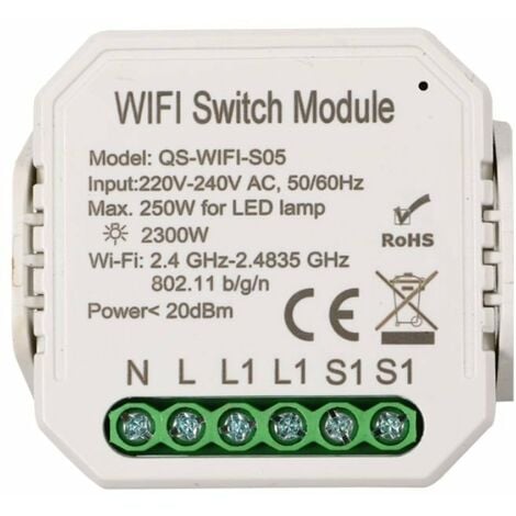 Sonoff - Commutateur de wattmètre intelligent Wifi POW Origine