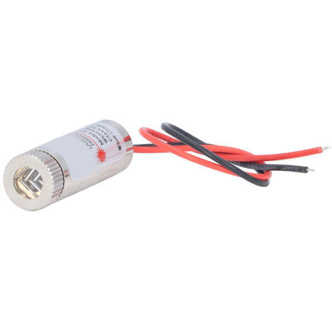Module Laser Croix Rouge 650nm 5mW pour Positionnement Industriel, Tête Laser Mini en Alliage