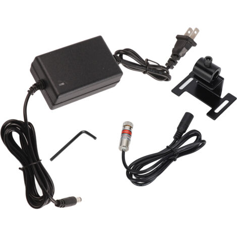 Module Laser Rouge Ligne Croisée Réglable pour Outil de Positionnement, Prise US AC 100‑240V