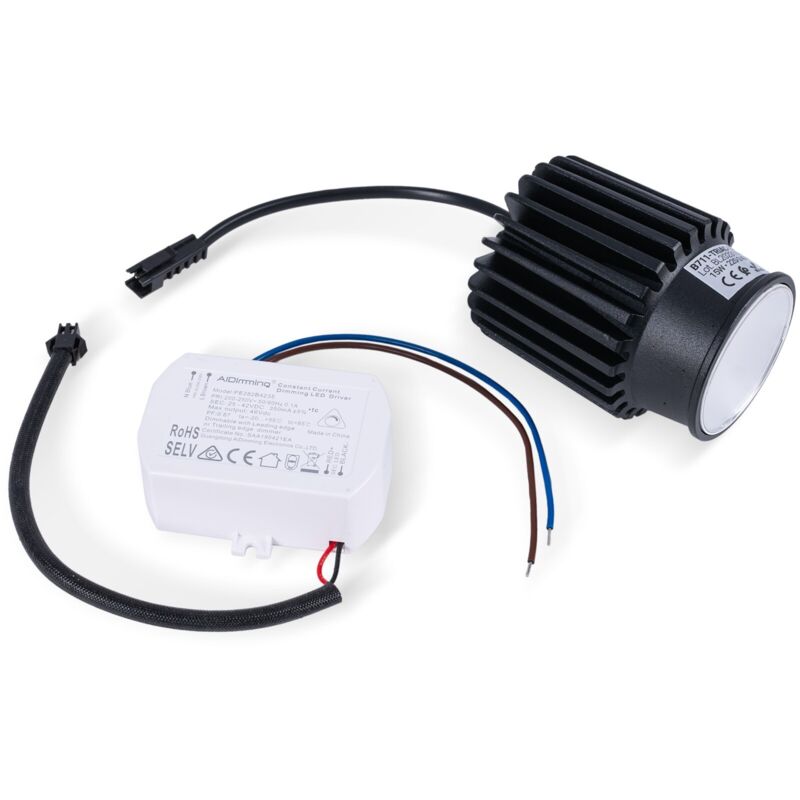 Barcelona Led - Module led 15W pour downlight MR16/GU10 - Dimmable par triac - - Blanc Neutre Barcelona Led - Module led 15W pour downlight MR16/GU10 - Dimmable par triac - - Blanc Neutre