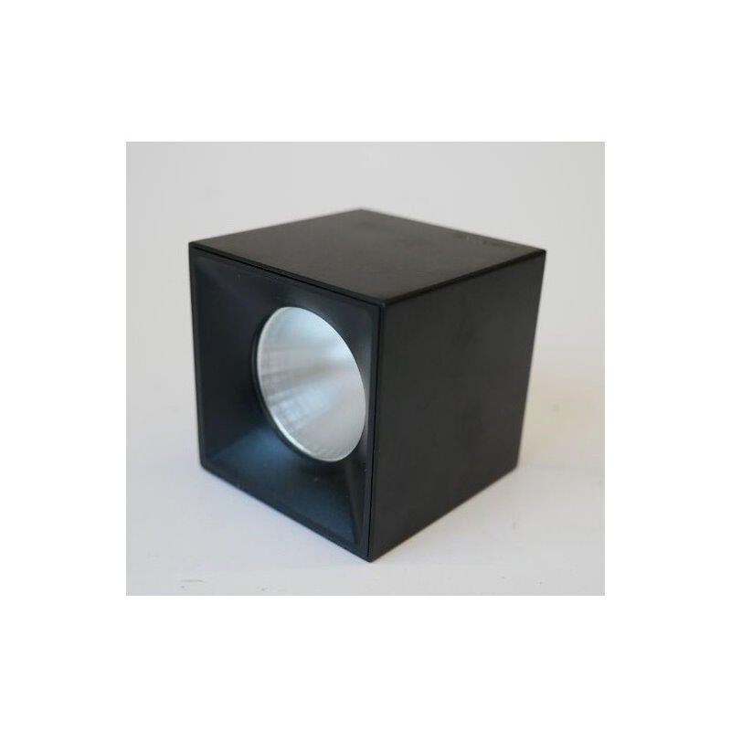 Targetti - Module led 8.3W carre alu noir 50x50x52mm 3000K 974lm faisceau 37° pour systeme rail tbt alim 48V dc IP20 oz