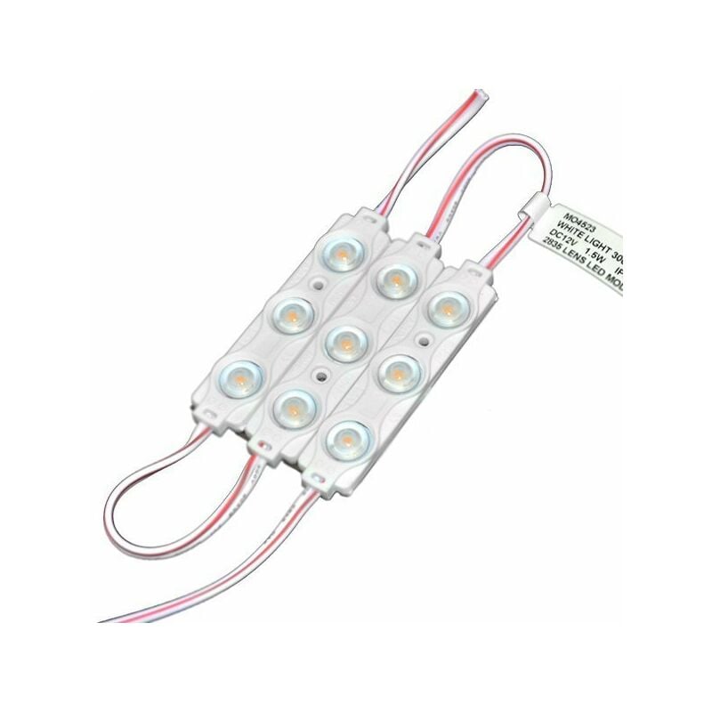 Module led Barre 30W 12V IP65 pour Enseignes Lumineuses (Pack de