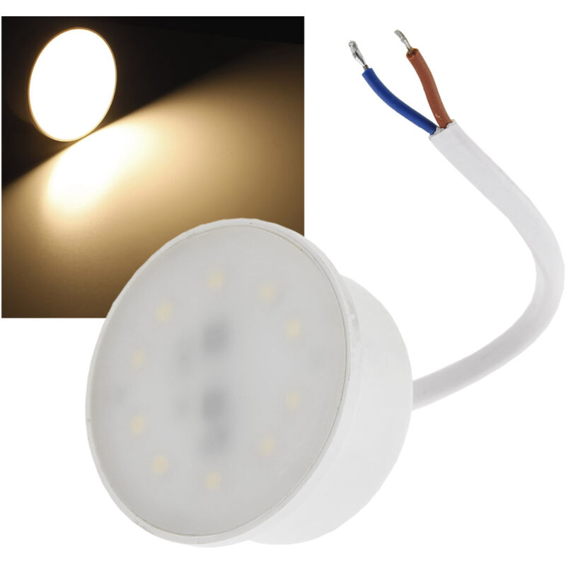 Module LED CHILITEC "Piatto W3" pour spots encastrés, 3W, 240lm, CEE : F, 2900K, Ø 50 mm Module LED CHILITEC "Piatto W3" pour spots encastrés, 3W, 240lm, CEE : F, 2900K, Ø 50 mm