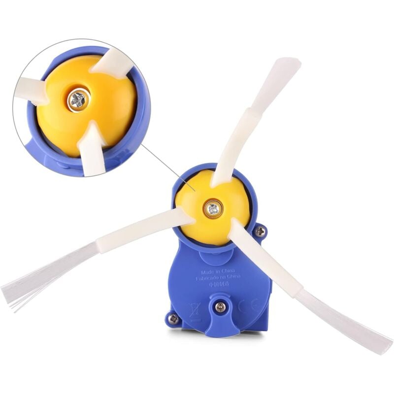 Module moteur de brosse latérale pour aspirateur iRobot Roomba 800 900 860 870 880 890 960 980 (bleu (1 paquet))