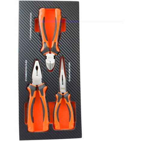 Module mousse 3 pinces pour servante d'atelier