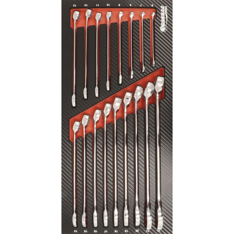 Drakkar Equipement - Module mousse finition carbone cles mixtes 6 drakkar tools - 09872