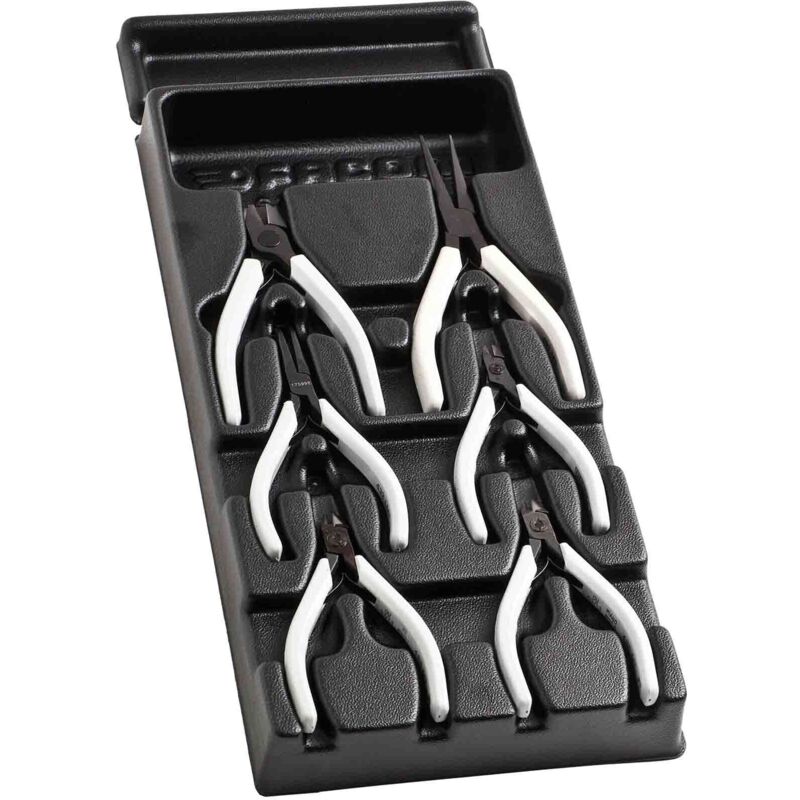 Jeu de pinces Facom l. (hors tout) 28 mm, l. (mâchoire) 28mm, 6 pièce(s) ( Prix pour 1 )