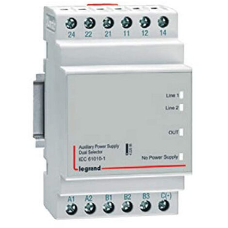 MODULE POUR ALIMENTATION DOUBLE LEGRAND CAJA MOLDEADA DPX3
