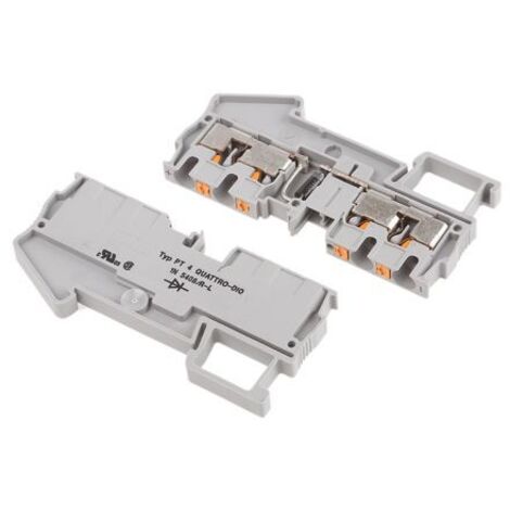 Module pour composant Phoenix Contact PT 4-QUATTRO-DIO 1N 5408/R-L, Enfichable, Gris ( Prix pour Paquet de 5 )