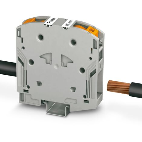 Module pour composant Phoenix Contact PTPOWER 50, 10  70mm², Enfichable, Gris ( Prix pour Paquet de 10 )